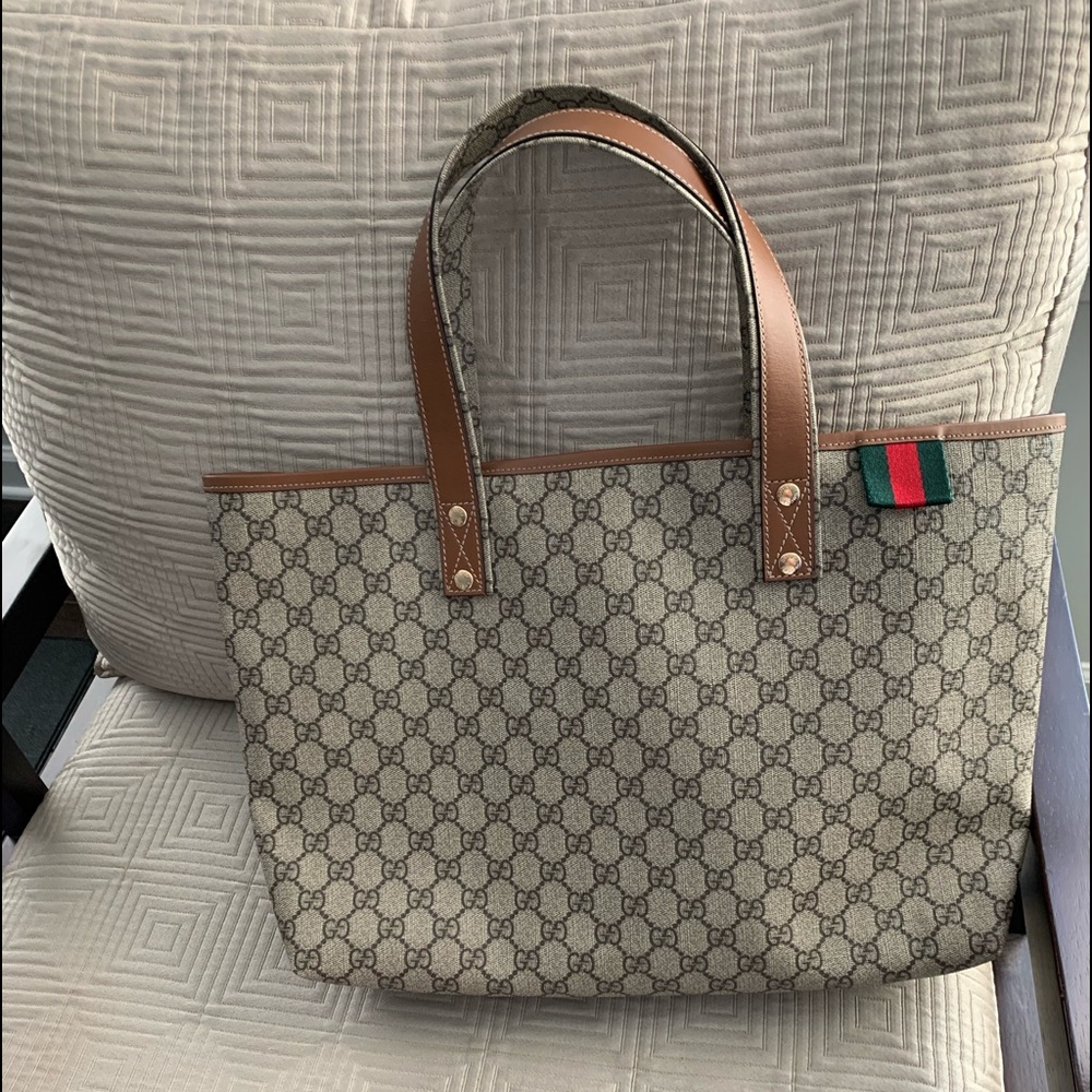 Authentic Gucci tote bag